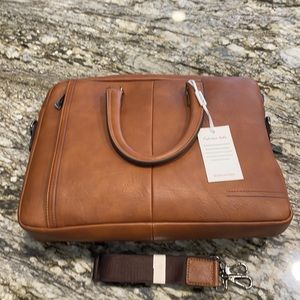 NWT Fabriano Italia Leather bag